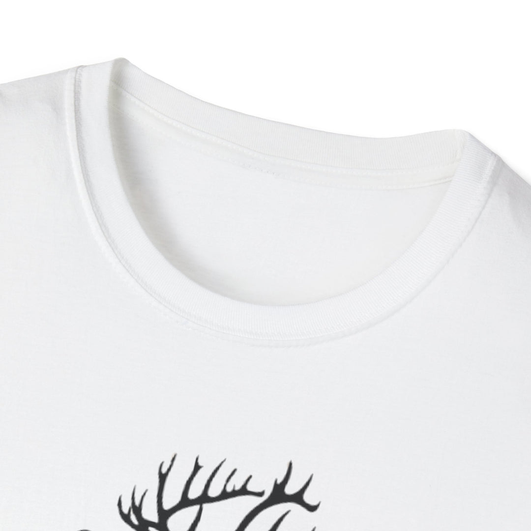 ELK Silhouette Unisex Softstyle T-Shirt - Nature Lover's Tee