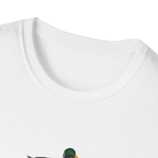 Funny Duck Quote Unisex Softstyle T-Shirt - Perfect Gift for Nature Lovers