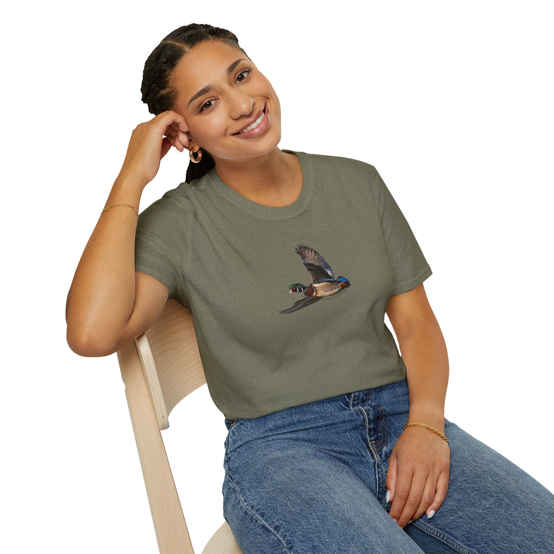 "Wood Duck" Unisex Softstyle T-Shirt