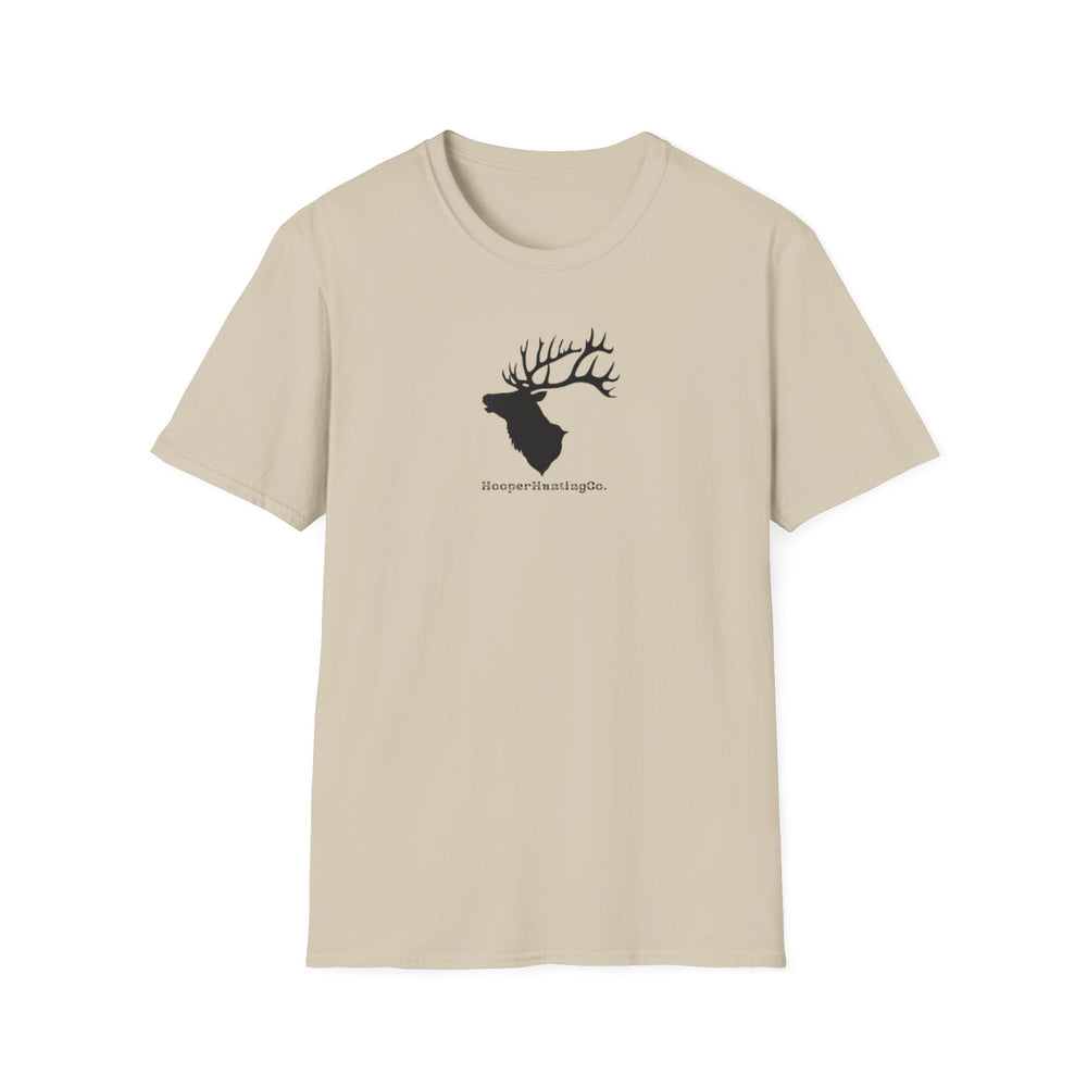 ELK Silhouette Unisex Softstyle T-Shirt - Nature Lover's Tee