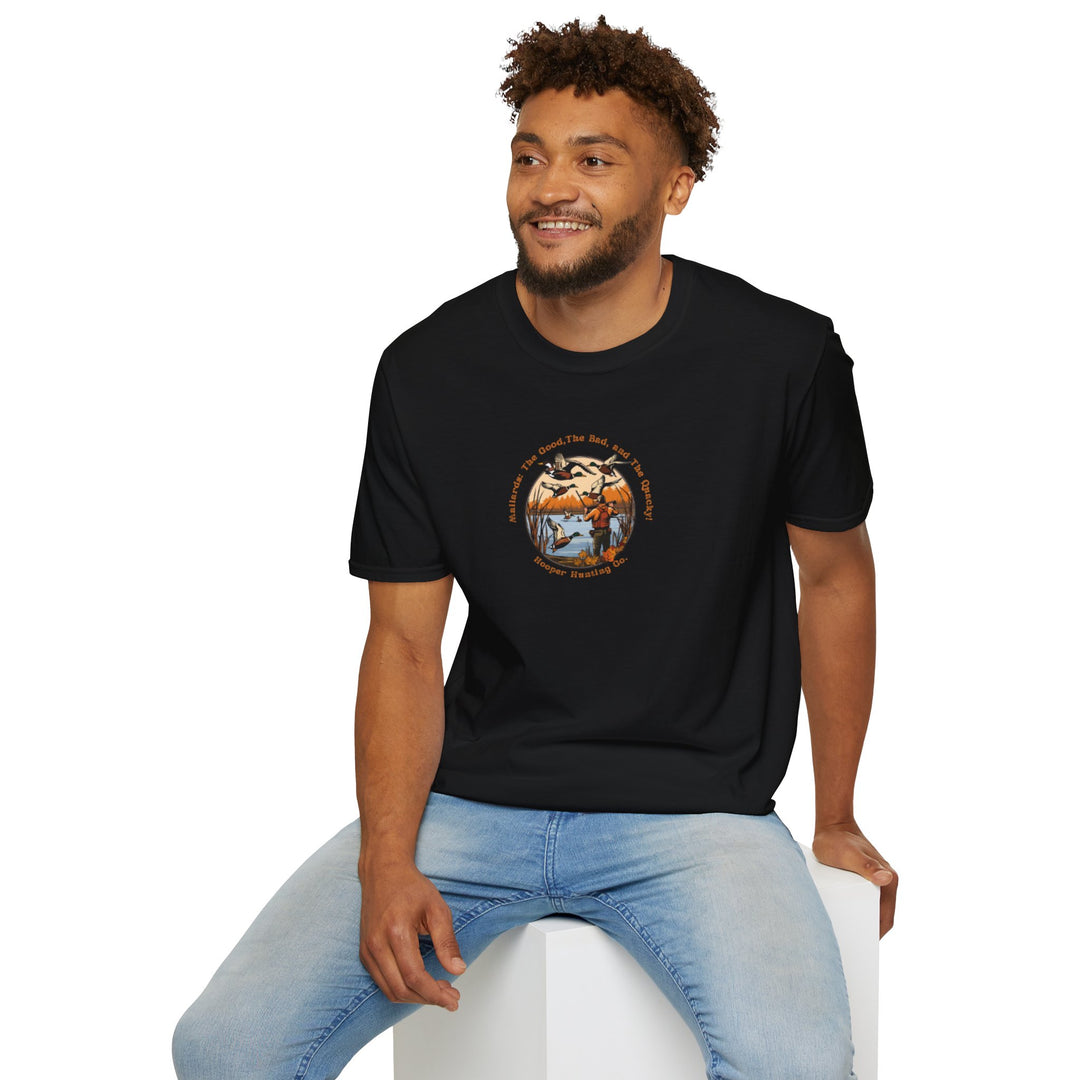 Nature-Inspired Unisex Softstyle T-Shirt - Embrace the Adventure