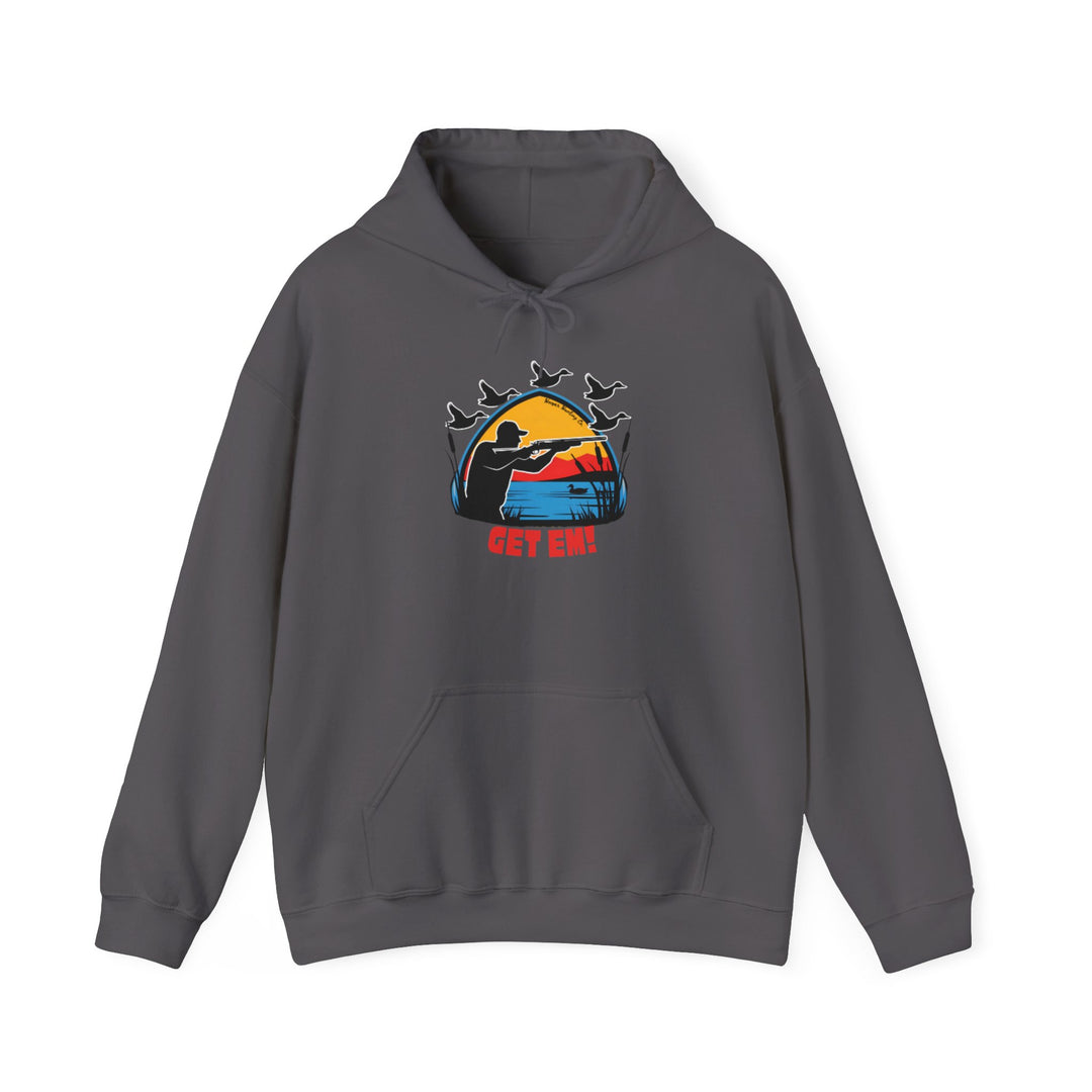 Get Em! Adventure Unisex Hooded Sweatshirt