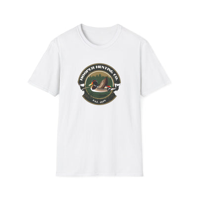 Retro Hooper Hunting Co. Unisex Softstyle T-Shirt - Outdoor Adventure Apparel