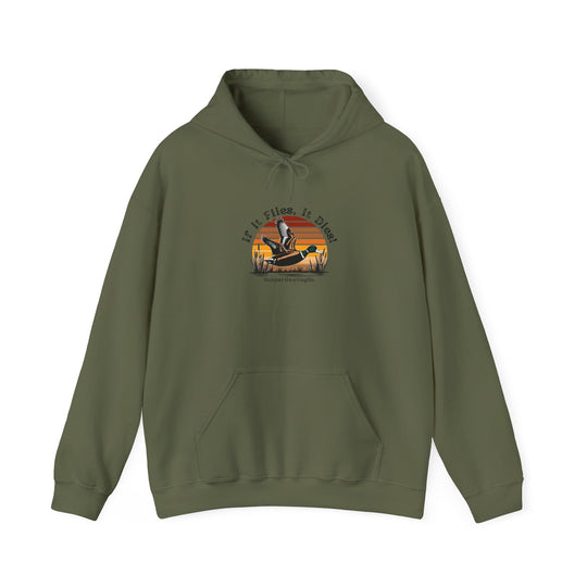 "If it flies, It dies" Hoodie