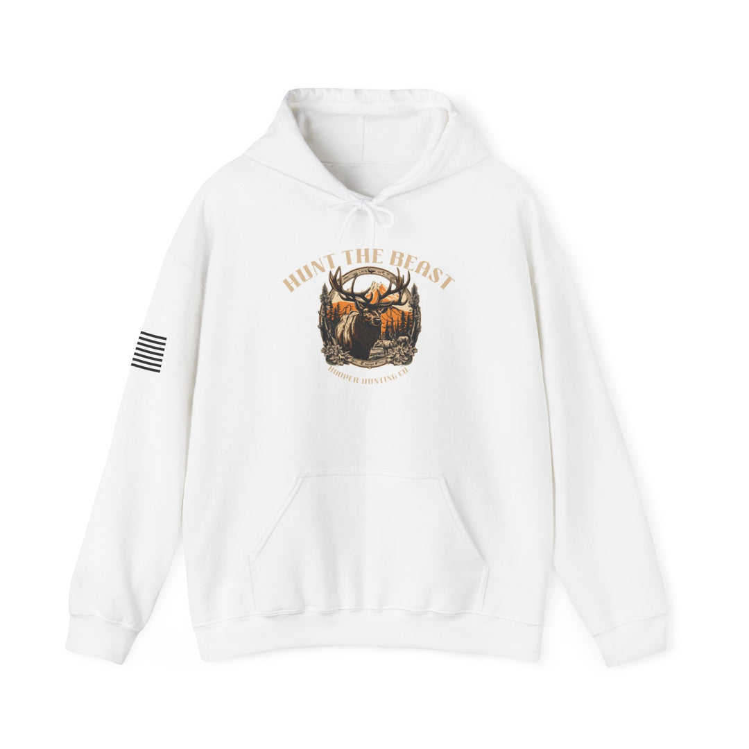 Hunt the Beast Unisex Hoodie - Heavy Blend Sweatshirt for Outdoors Enthusiasts