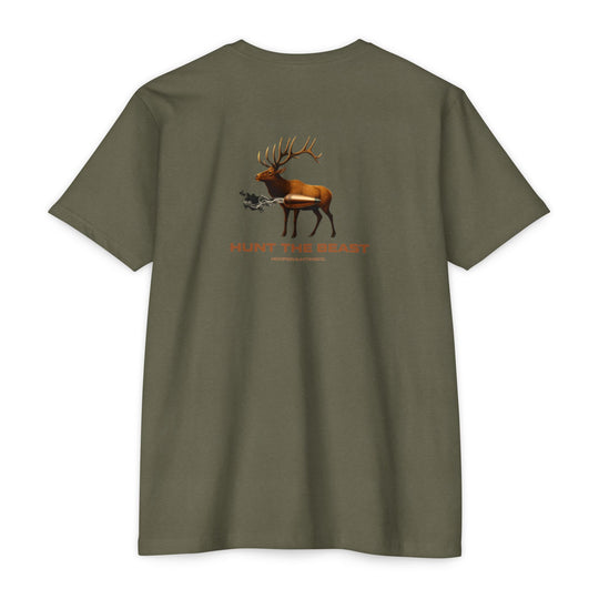 "Hunt the Beast - Elk and bullet" T-Shirt