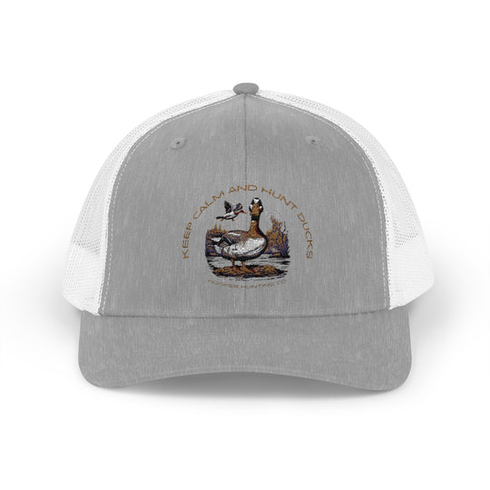 Keep Calm and Hunt Ducks Snapback Trucker Cap