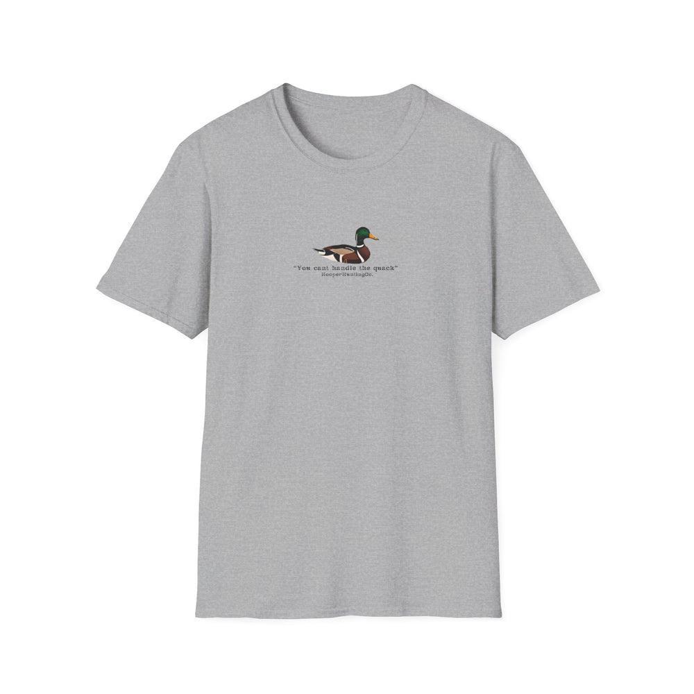 Funny Duck Quote Unisex Softstyle T-Shirt - Perfect Gift for Nature Lovers