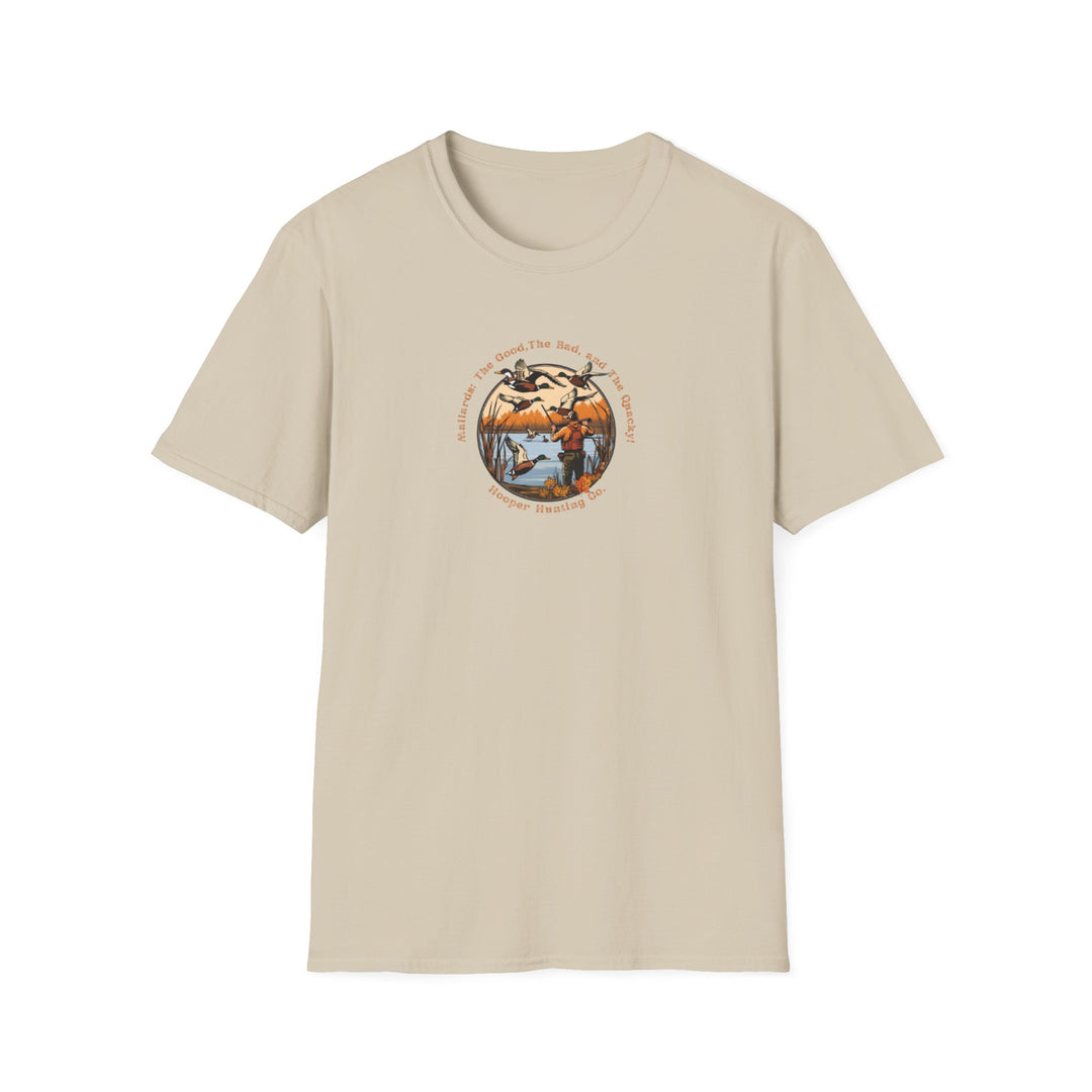 "The good,The Bad, and the Quacky"- Mallards flying" T-shirt