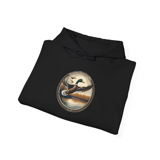 Flying mallard Hooded Sweatshirt - Perfect for Outdoor Enthusiasts