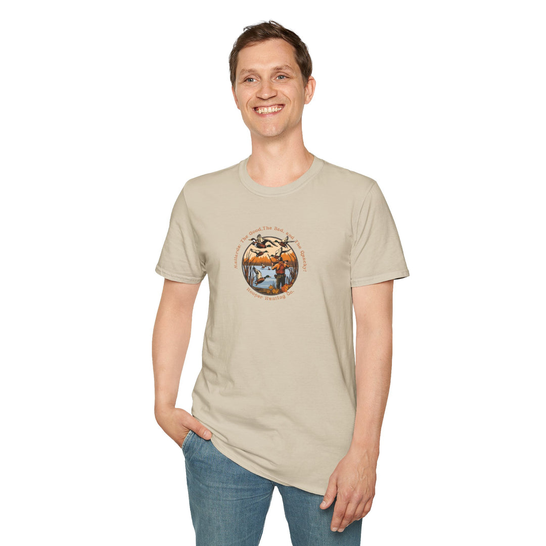 Nature-Inspired Unisex Softstyle T-Shirt - Embrace the Adventure