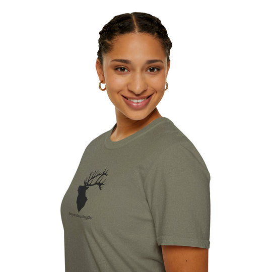 "elk Silhouette"  T-Shirt