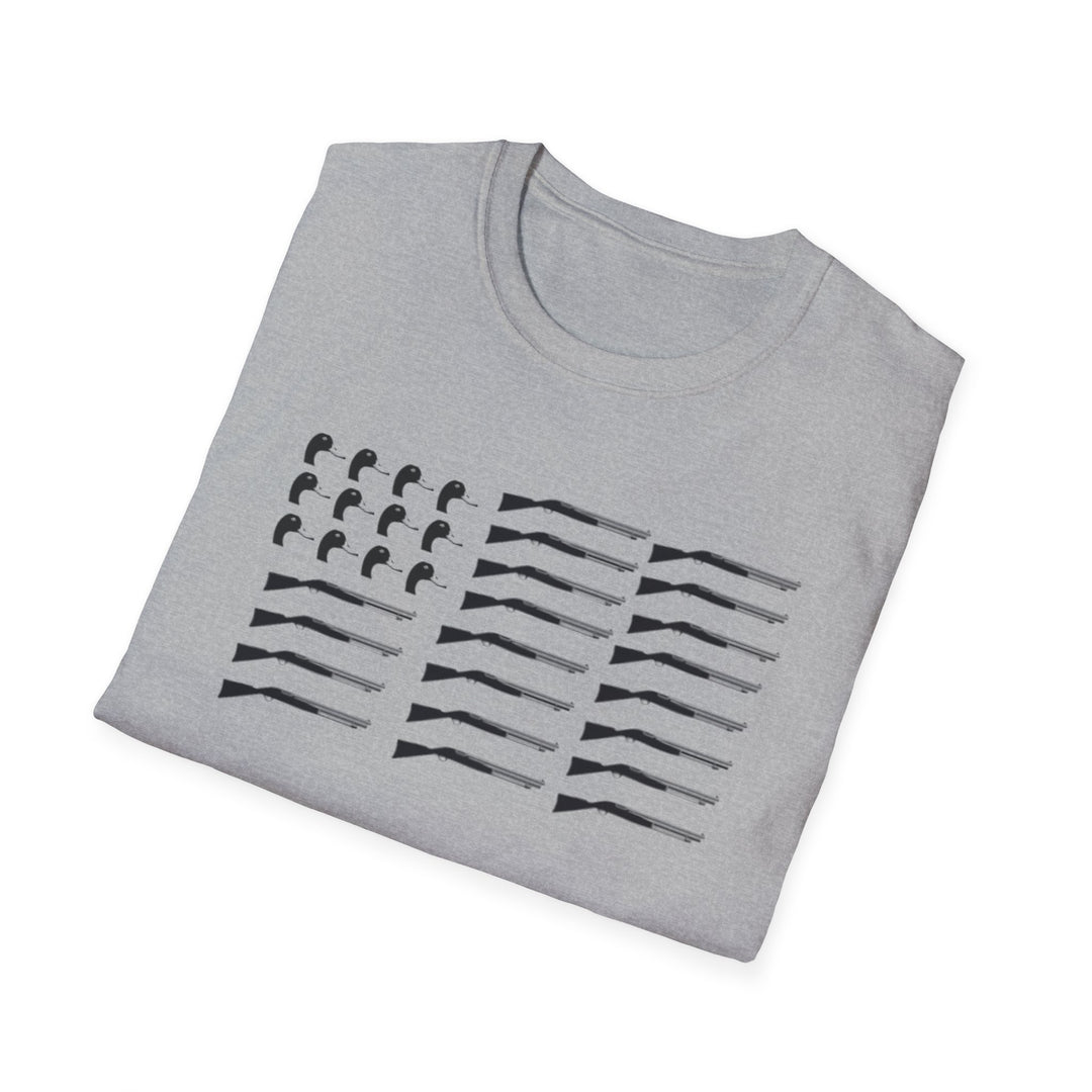 "Duck stars & shotgun stripes" T-shirt