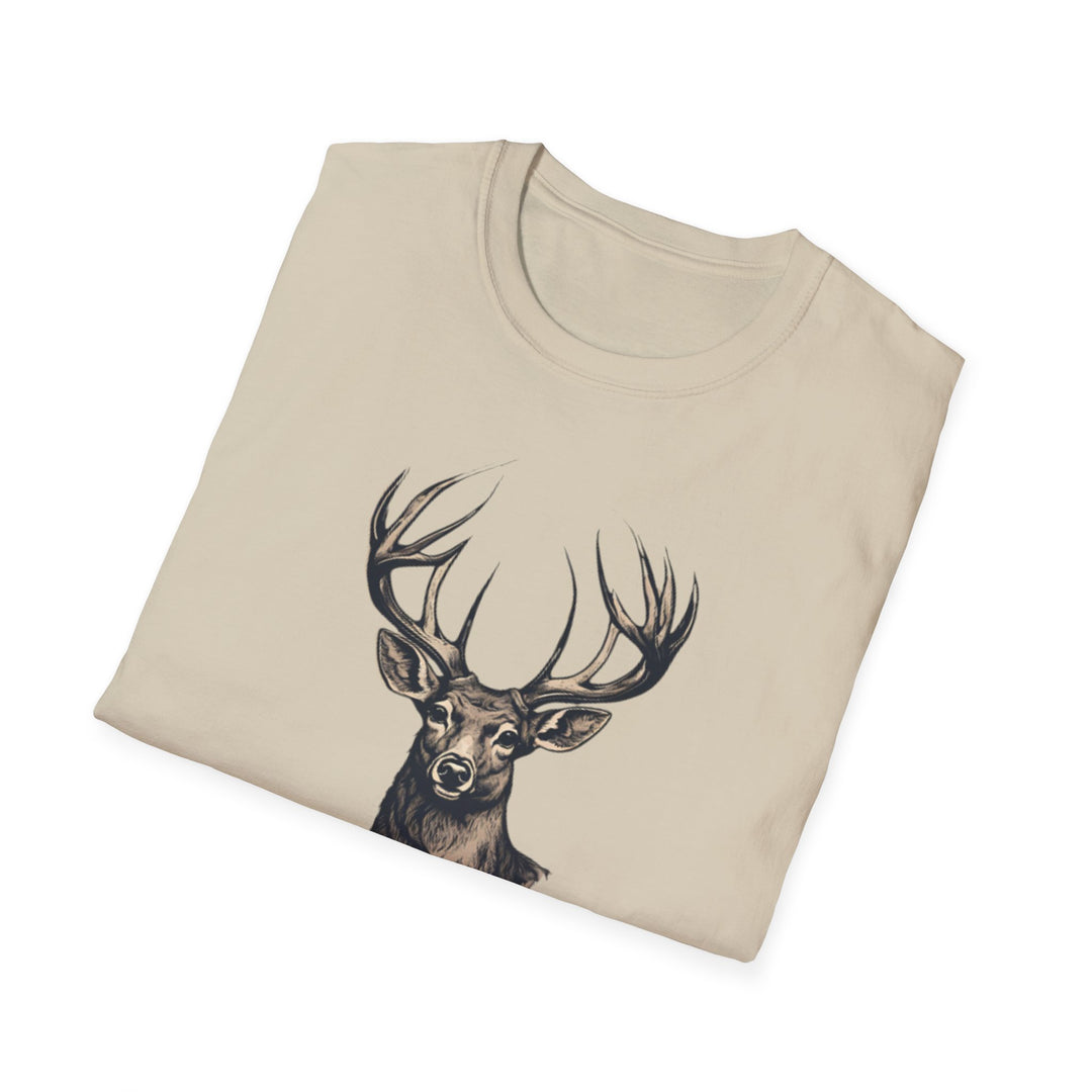 "Vintage Deer" Graphic Softstyle T-Shirt