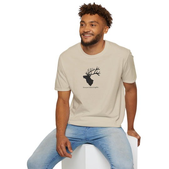 "elk Silhouette"  T-Shirt