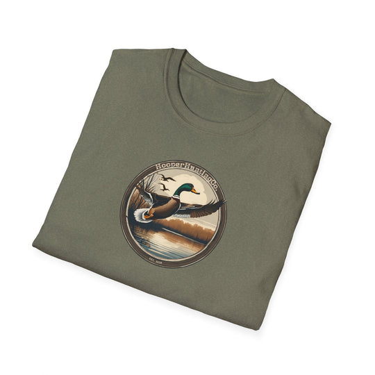 Nature-Inspired Unisex Softstyle T-Shirt - Wildlife Adventure Design