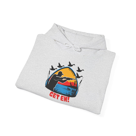 "Get Em!" Hooded Sweatshirt