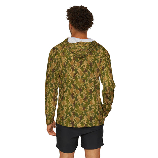 "Elk Out -  camo pattern" Warm Up hoodie