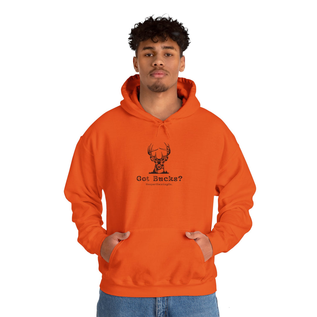 Got Bucks? Unisex Heavy Blend™ Hoodie - Perfect Gift for Hunters and Outdoor Enthusiasts