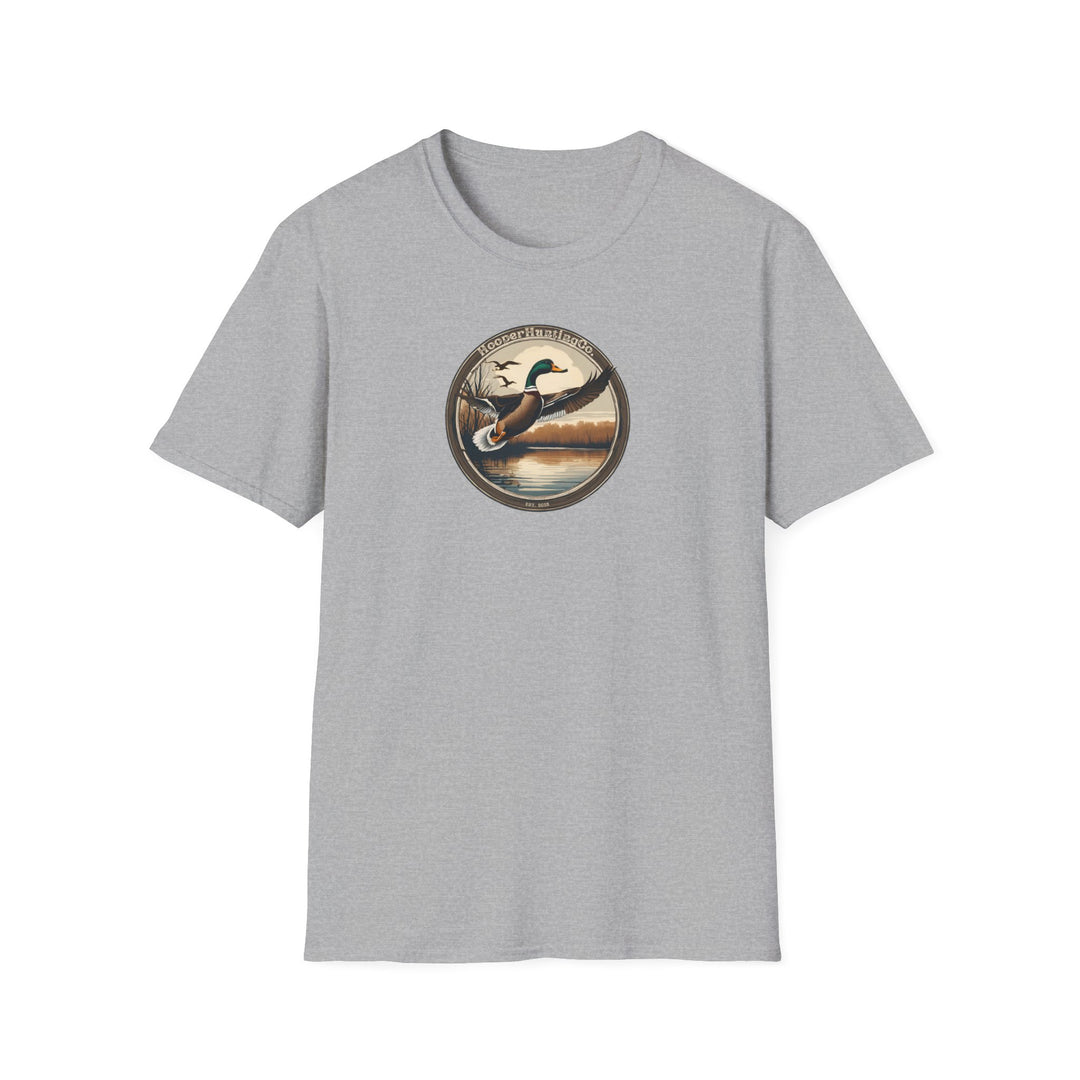 Nature-Inspired Unisex Softstyle T-Shirt - Wildlife Adventure Design