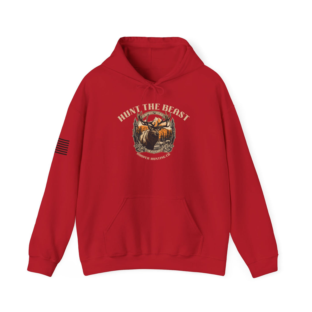 Hunt the Beast Unisex Hoodie - Heavy Blend Sweatshirt for Outdoors Enthusiasts