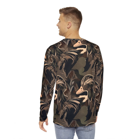 "Duck Camouflage Design" Long Sleeve T- Shirt