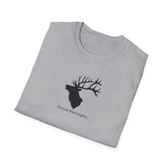 ELK Silhouette Unisex Softstyle T-Shirt - Nature Lover's Tee