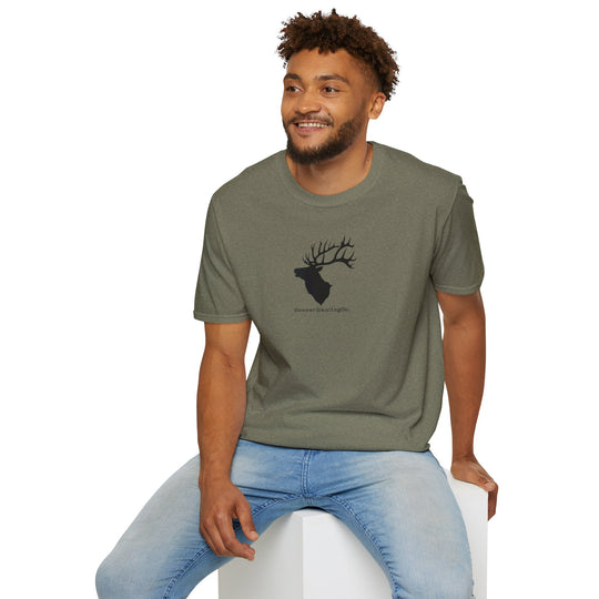 "elk Silhouette"  T-Shirt