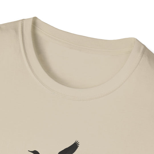 Unisex Softstyle T-Shirt - "Duck, Duck, Shoot!" Outdoor Adventure Tee