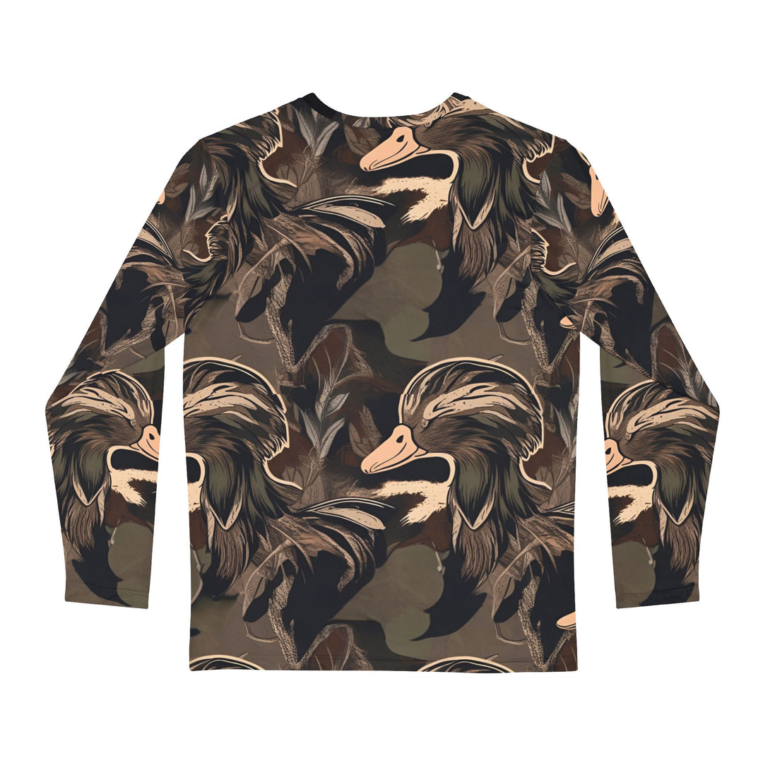 "Duck Camouflage Design" Long Sleeve T- Shirt