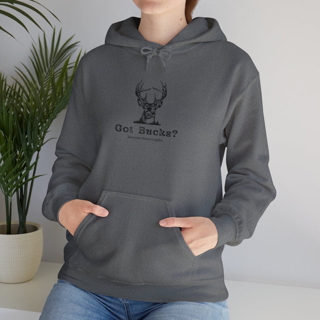 Got Bucks? Unisex Heavy Blend™ Hoodie - Perfect Gift for Hunters and Outdoor Enthusiasts