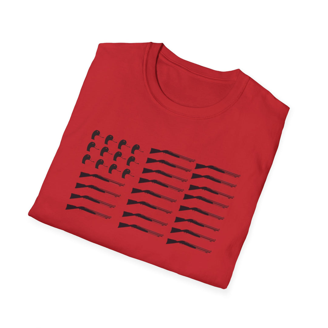 "Duck stars & shotgun stripes" T-shirt