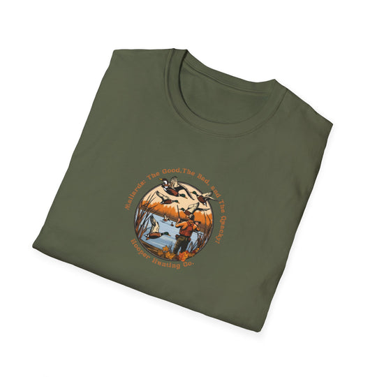 "The good,The Bad, and the Quacky"- Mallards flying" T-shirt