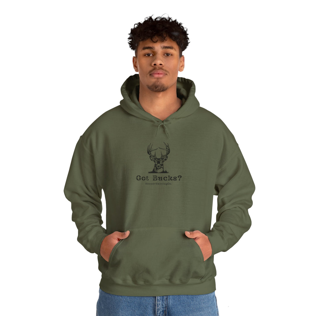 Got Bucks? Unisex Heavy Blend™ Hoodie - Perfect Gift for Hunters and Outdoor Enthusiasts