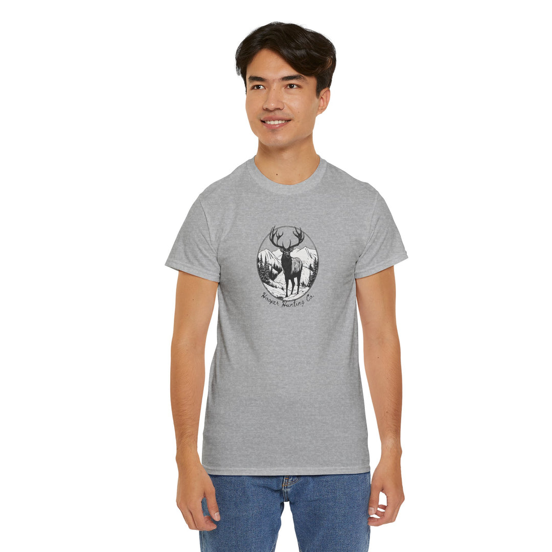 Rustic Wilderness Unisex Heavy Cotton Tee - Nature Lover's Apparel