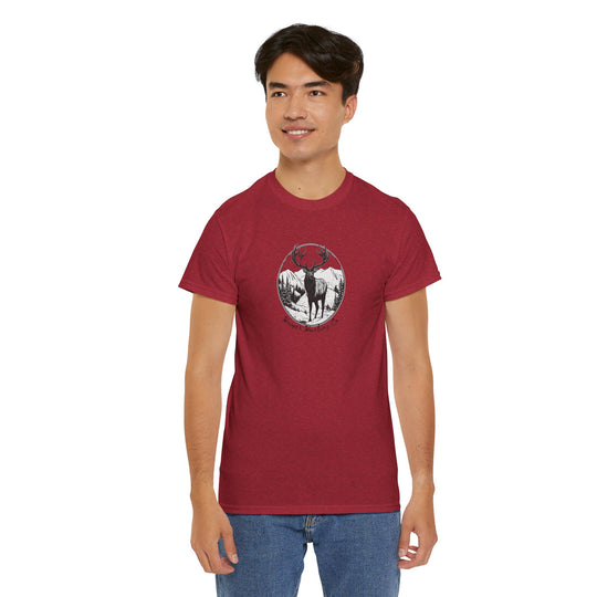 Rustic Wilderness Unisex Heavy Cotton Tee - Nature Lover's Apparel