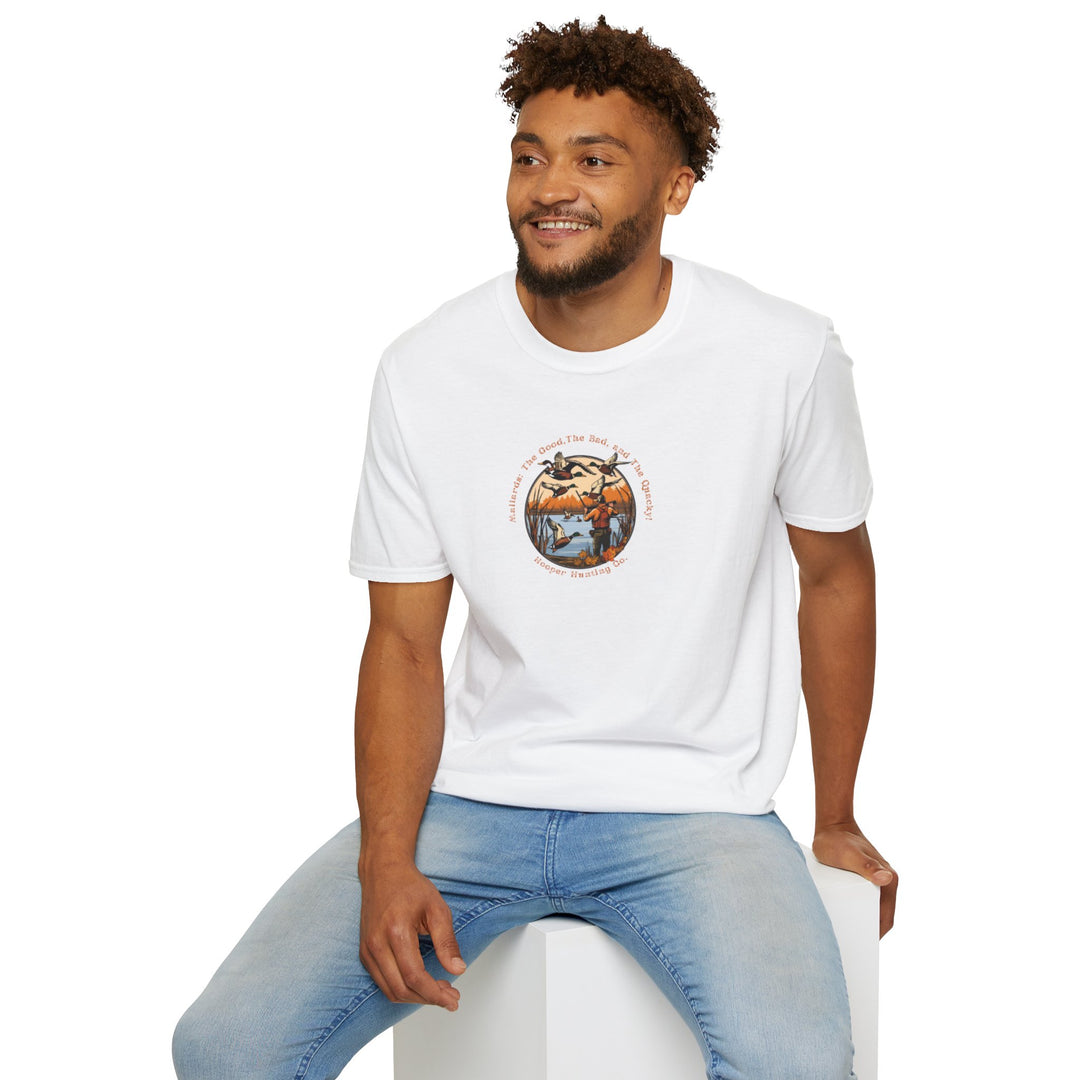 Nature-Inspired Unisex Softstyle T-Shirt - Embrace the Adventure