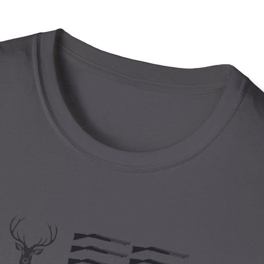 Minimalist Deer Graphic Unisex Softstyle T-Shirt