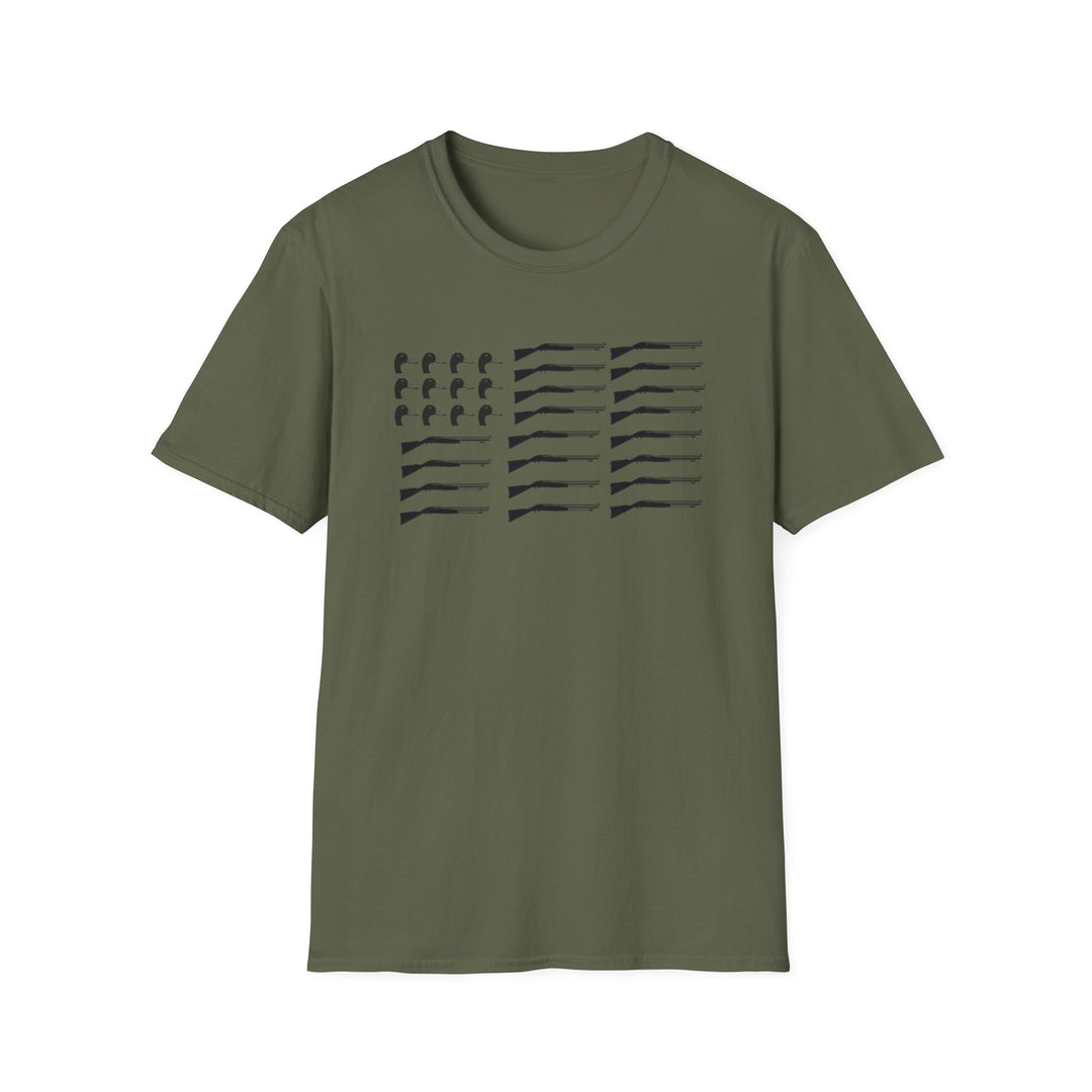 "Duck stars & shotgun stripes" T-shirt