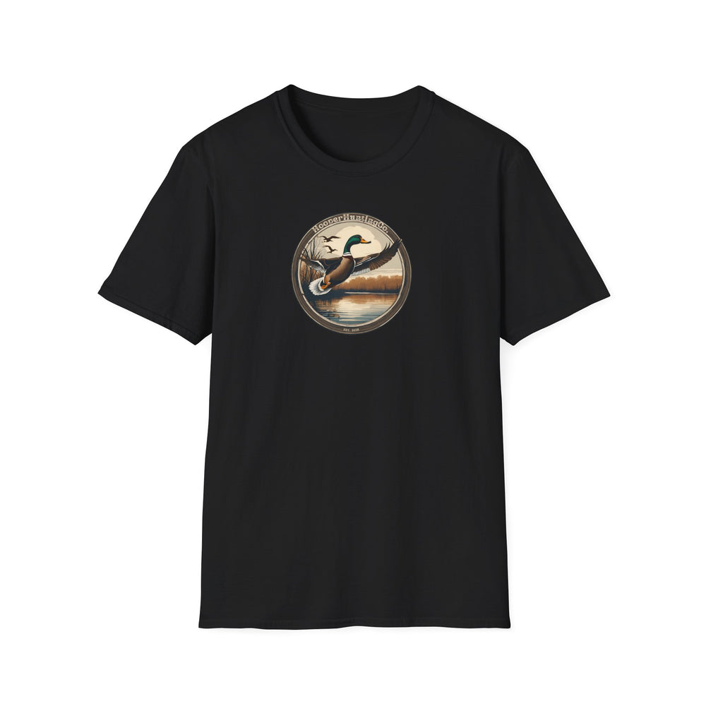 Nature-Inspired Unisex Softstyle T-Shirt - Wildlife Adventure Design