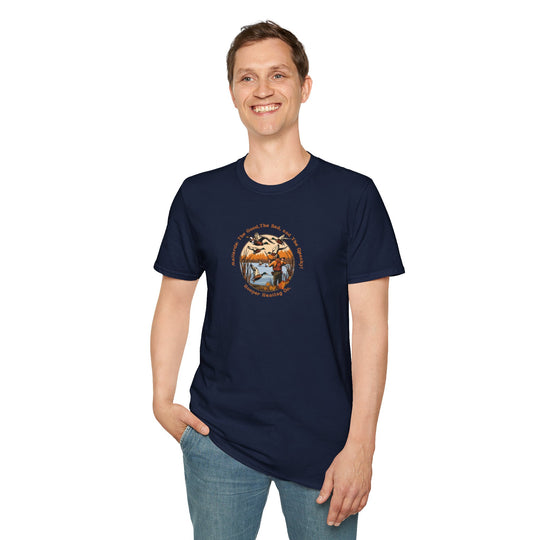 "The good,The Bad, and the Quacky"- Mallards flying" T-shirt