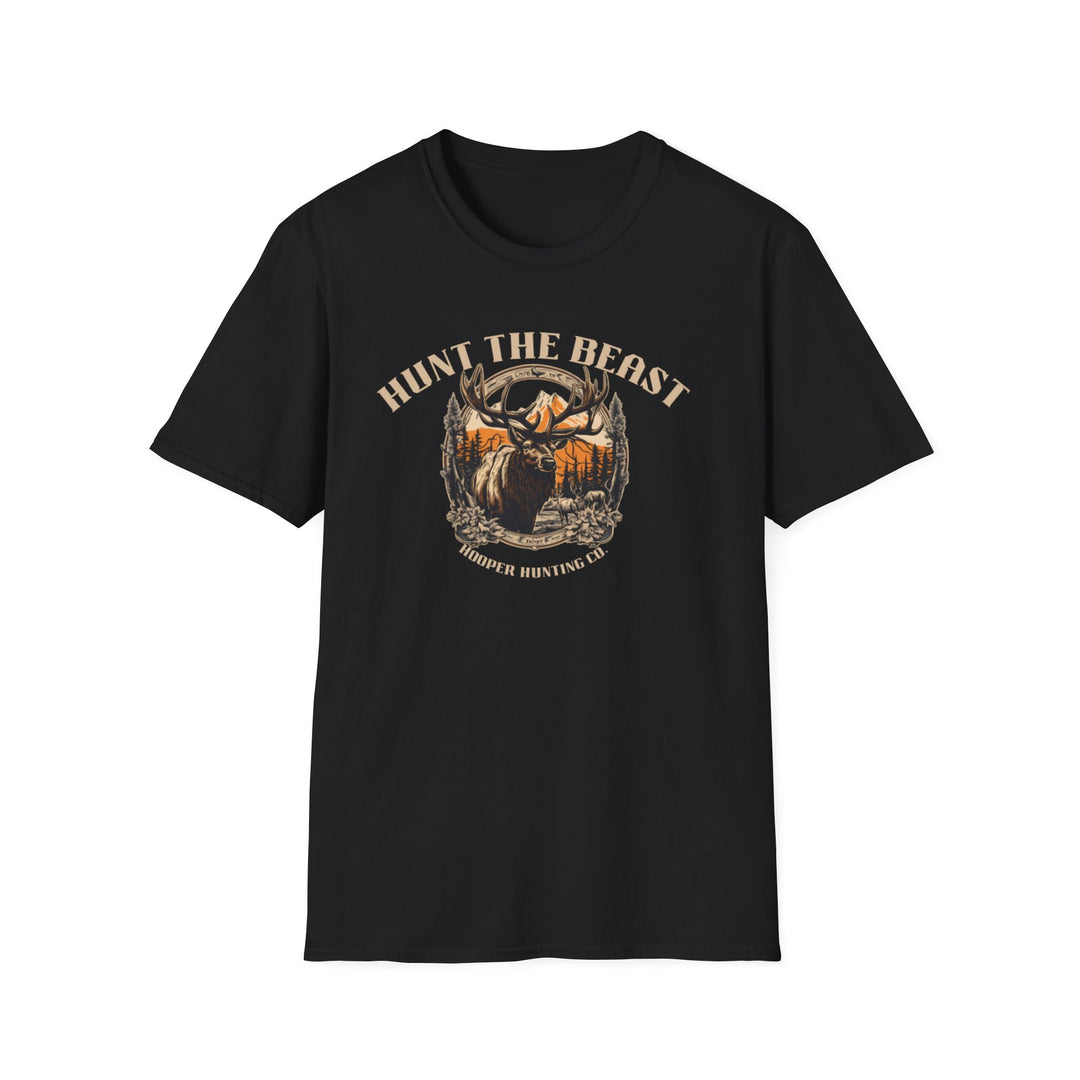 Hunt the Beast Unisex Softstyle T-Shirt for Nature Lovers