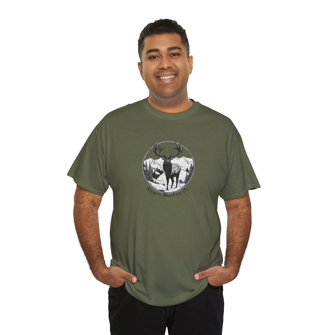 Rustic Wilderness Unisex Heavy Cotton Tee - Nature Lover's Apparel