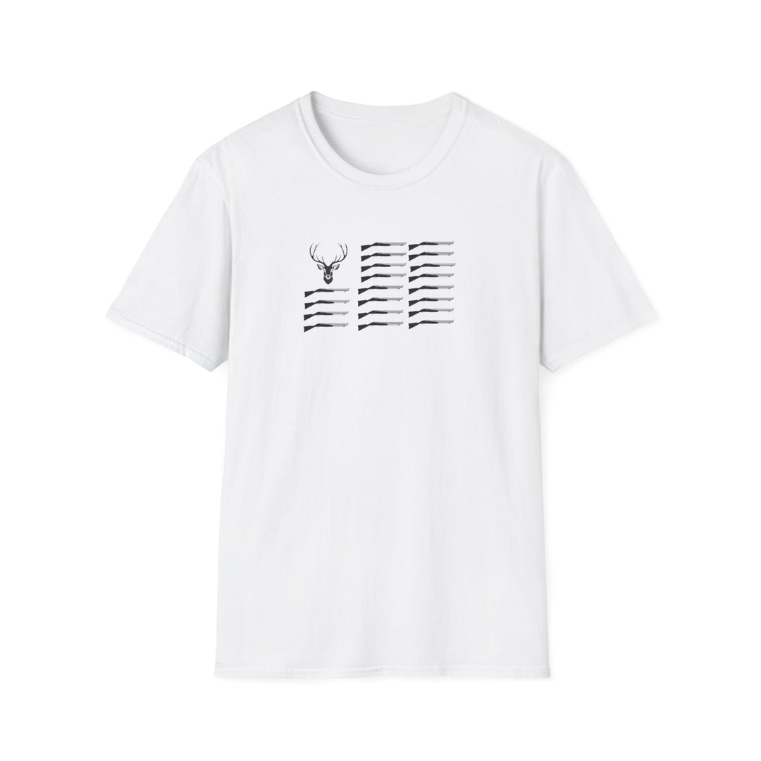 Minimalist Deer Graphic Unisex Softstyle T-Shirt