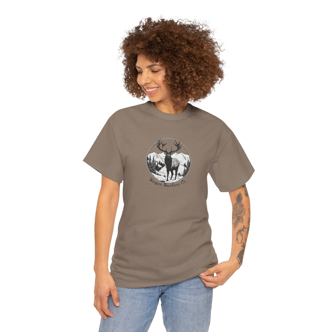 Rustic Wilderness Unisex Heavy Cotton Tee - Nature Lover's Apparel