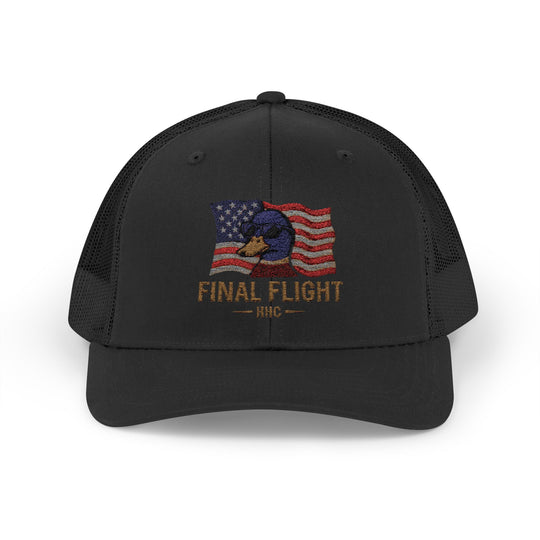 Final Flight – Patriotic Duck Trucker Hat