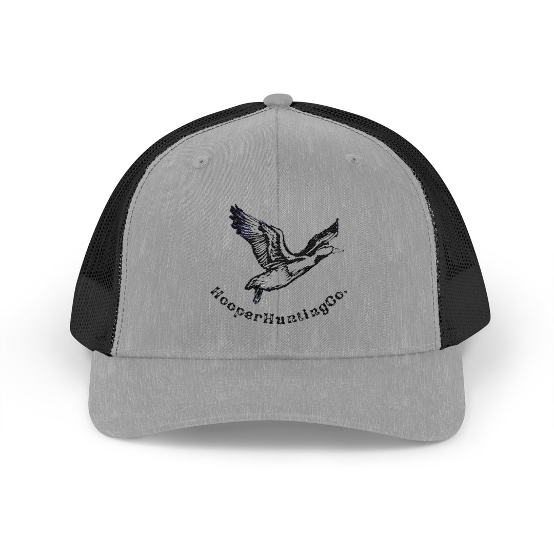 Vintage Style Snapback Trucker Cap with Bird Design - Perfect for Outdoor Adventures