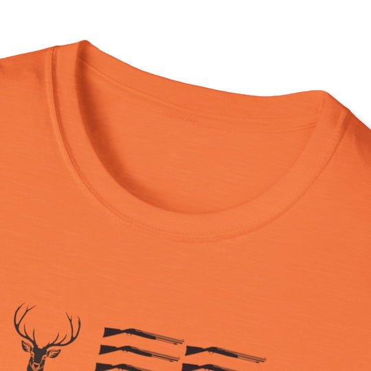 Minimalist Deer Graphic Unisex Softstyle T-Shirt