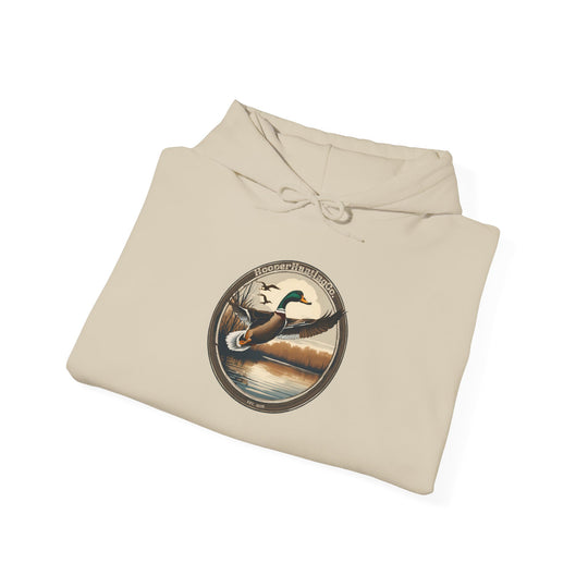 Flying mallard Hooded Sweatshirt - Perfect for Outdoor Enthusiasts