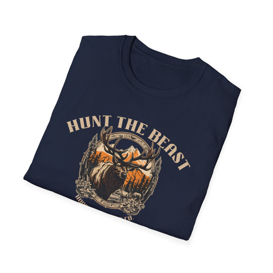 Hunt the Beast Unisex Softstyle T-Shirt for Nature Lovers